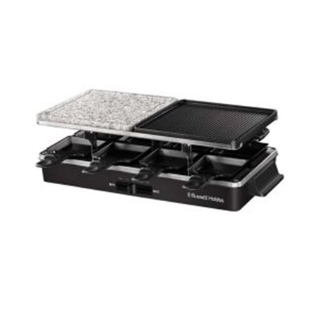 Appareil A Raclette Multifonction RUSSEL HOBBS 26280-56 1400W - Noir