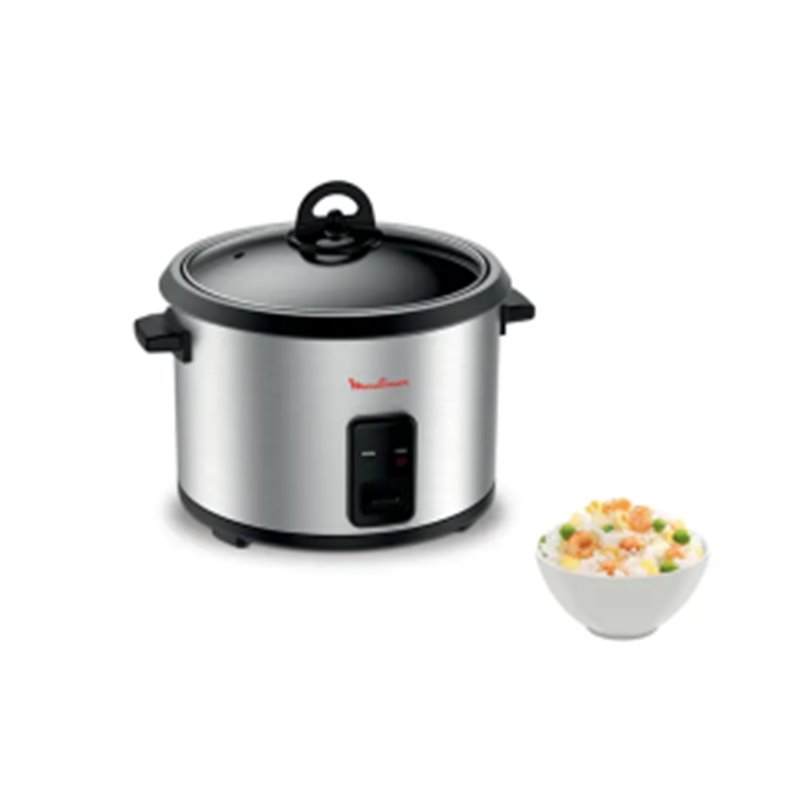 Cuiseur A Riz MOULINEX MK123D10 1.8 Litres - Chrome