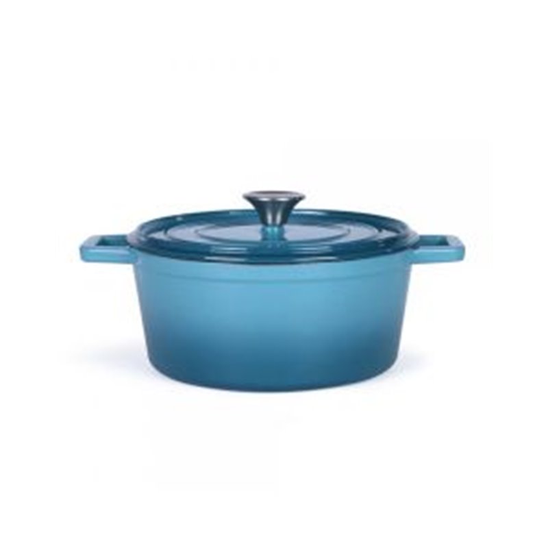 Cocotte Ronde LIVOO 4 Litres - Bleu