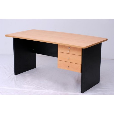 Bureau MEL 180X80 CM AVEC 3 TIROIRS