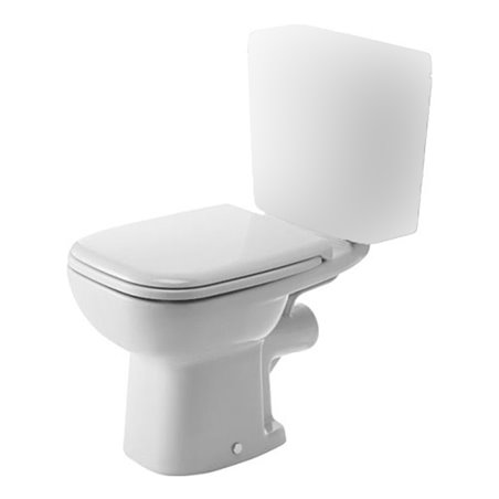 CUVETTE DURAVIT MONOBLOC BLANC D-CODE SANS RESERVOIR